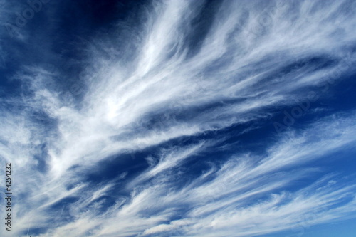 Fleecy clouds