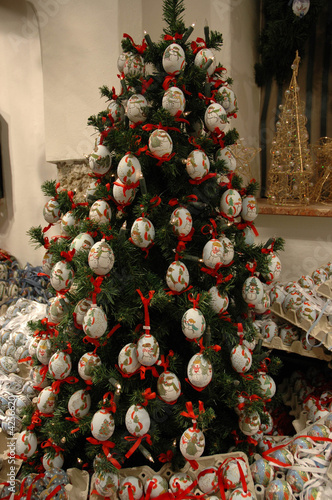 Christmas egg tree, Salzburg, Austria