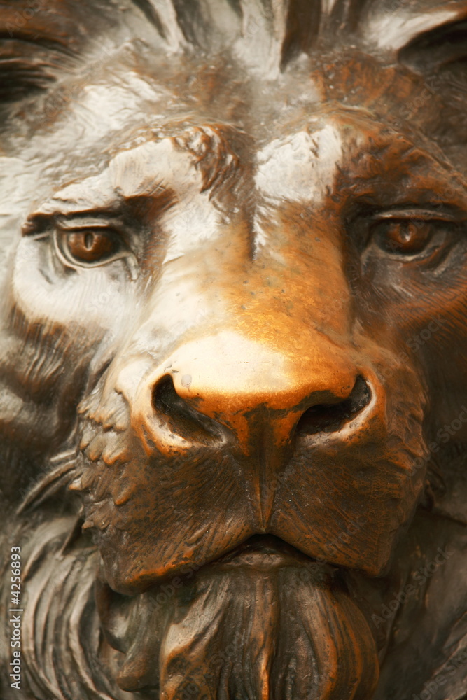 Lion statue on the Bund