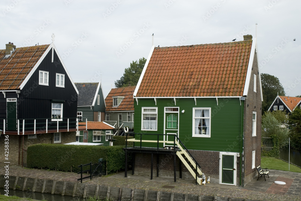 Typical Dutch village