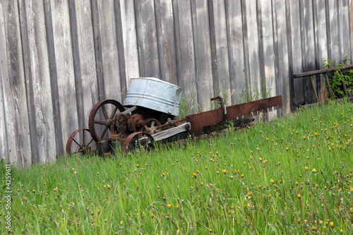 Old yard art photo