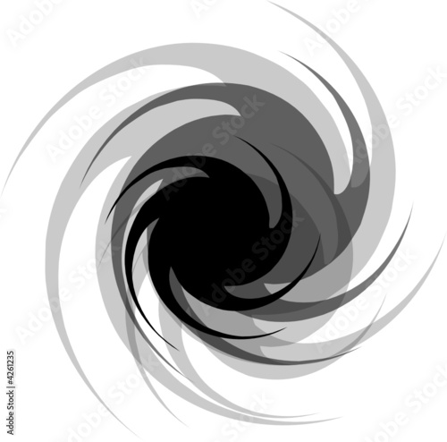 abstrakte Form aus Spiralen