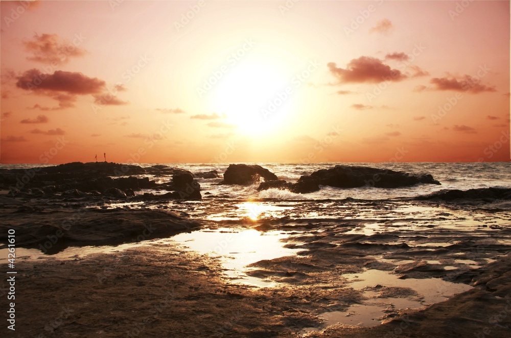 Sea sunset1