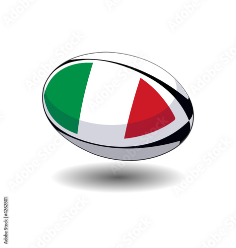 ballon de rugby Italie