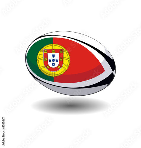 ballon de rugby Portugale