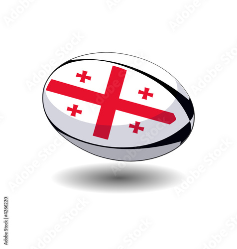 ballon de rugby Géorgie