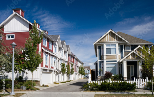 Modern townhouses