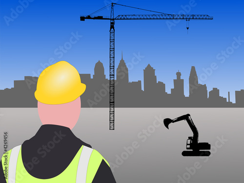 Philadelphia building site