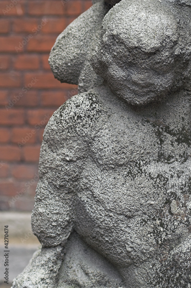 Ταπετσαρία Ancient Small Sculpture in Back Alley.