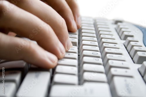 Quadro su tela computer keyboard