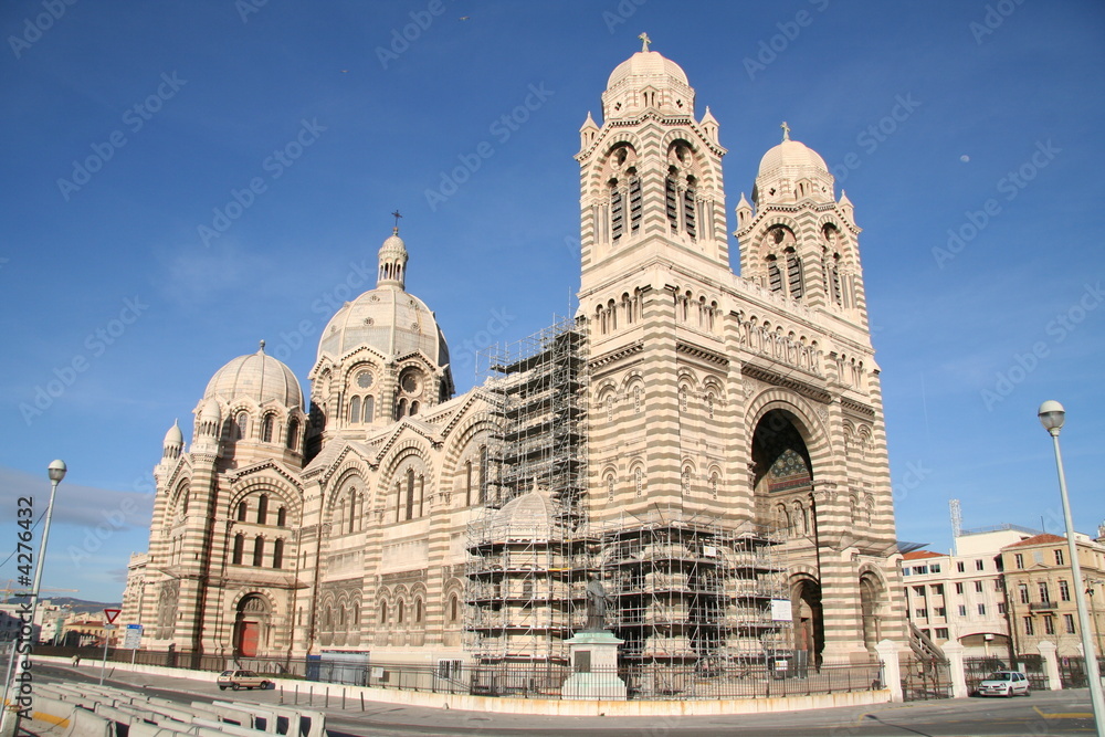 La Basilique Cathédrale Sainte-Marie-Majeure à Marseille La Basilique Cathédrale Sainte-Marie-Majeure à Marseille