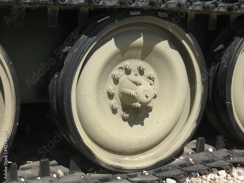 Old tank track