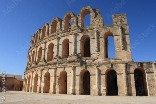 tunisia. el jem. collosseo.