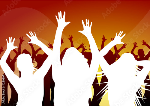 People at party