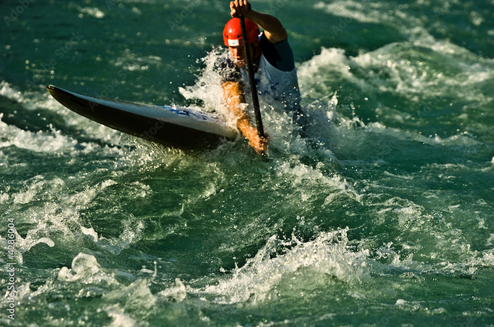 Fototapeta premium kayaking