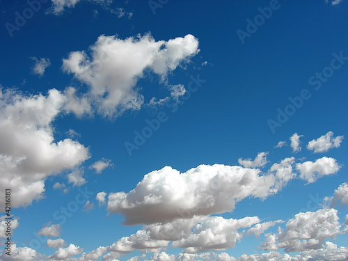 Cielo con nuves photo