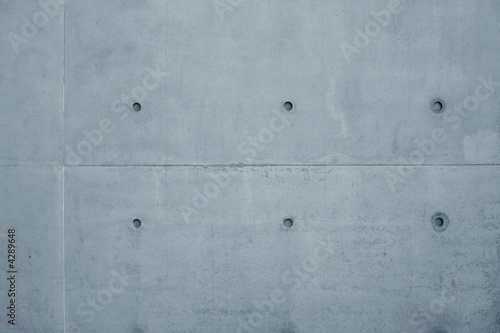 Harsh concrete wall