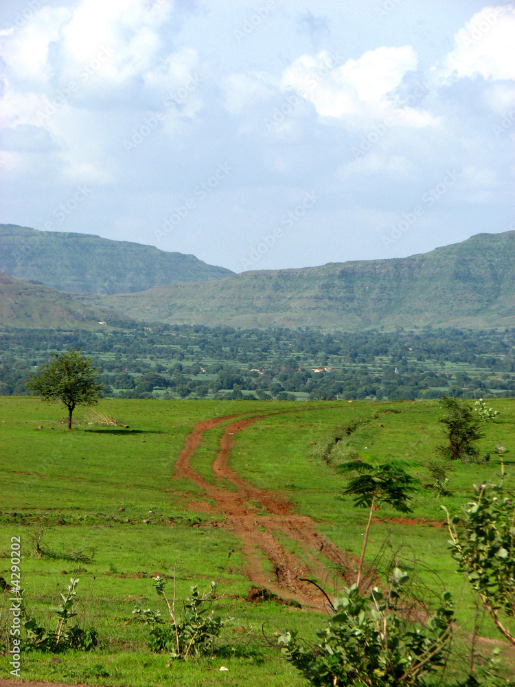 Naklejka premium Countryside Path
