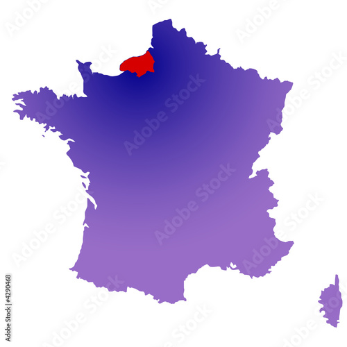 Seine maritime en France