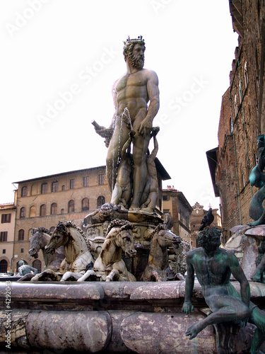 Fuente de Neptuno S.XVI - Florencia (Italia) photo