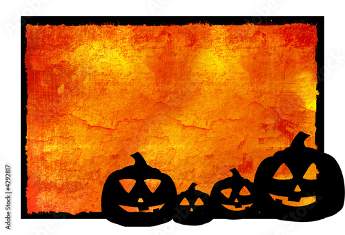 Bild auf Leinwand Halloween abstract Background frame