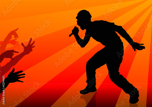 Rap singer