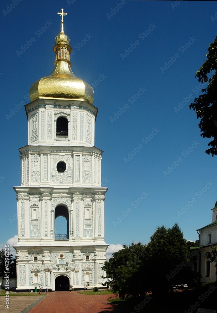 Gate to the Saint Sophia Cathedral. Kiev, Ukraine