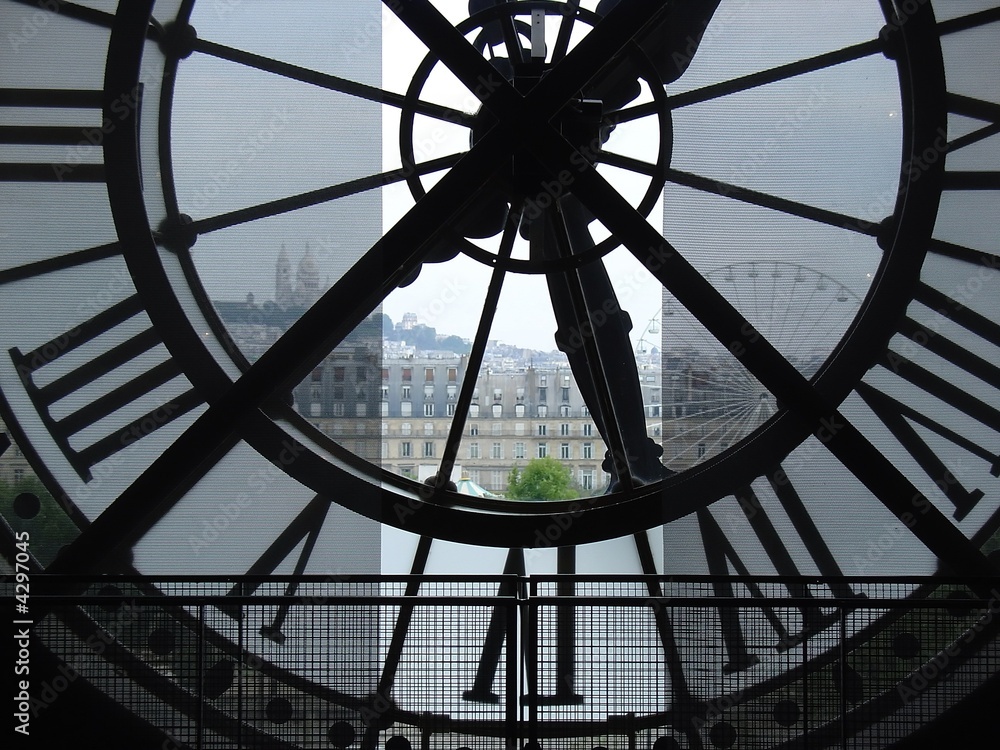 Clock in Museum d'Orsay