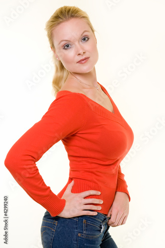 Fotografija Red sweater