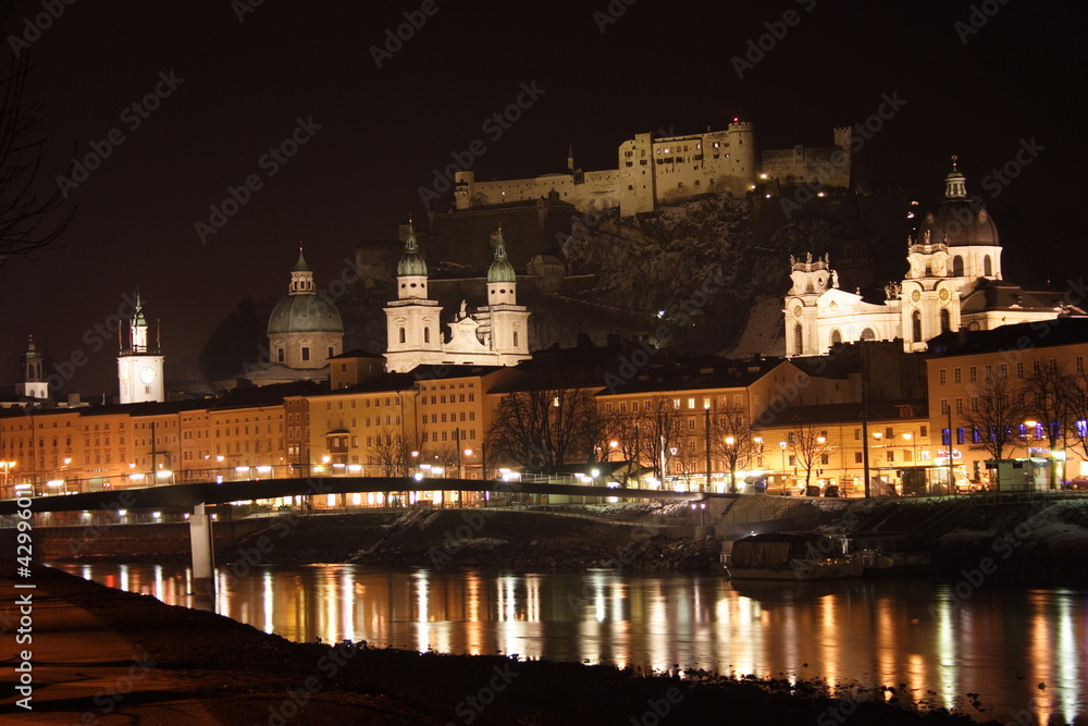 Salzburg by night.....