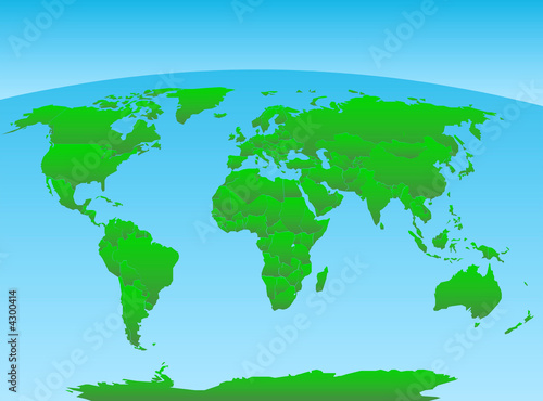 World map background