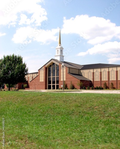 Beautiful Suburban Church