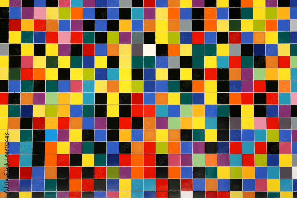 colorful mosaic tiles pattern on a wall colorful mosaic tiles pattern on a wall