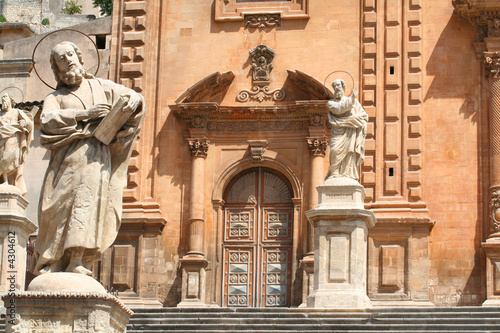 Duomo di S. Pietro, Barock Kirche, Modica, Sizilien, Italien