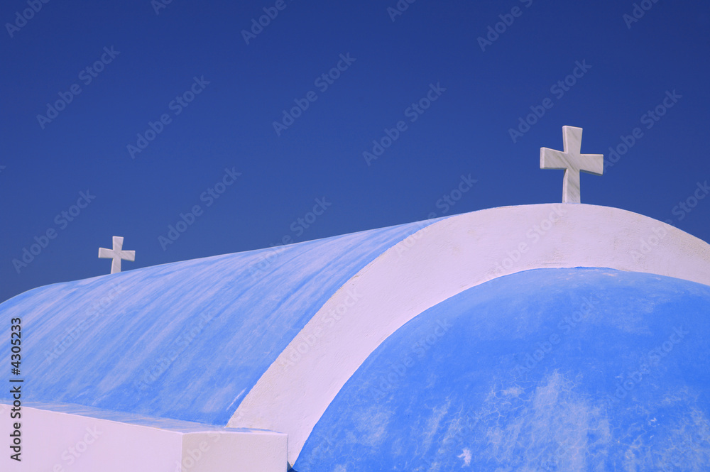 a beautiful sweet greek church