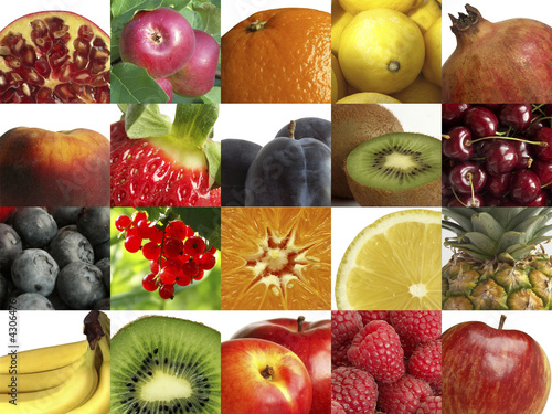 Fototapeta Naklejka Na Ścianę i Meble -  Composition of different fruits
