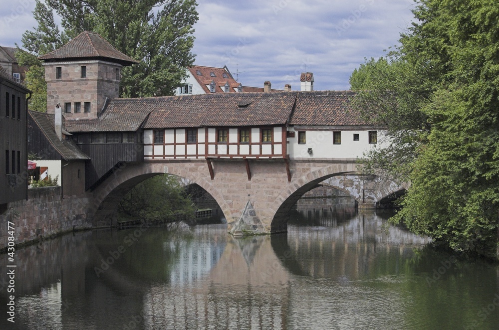 Old bridge in Nurnberg
