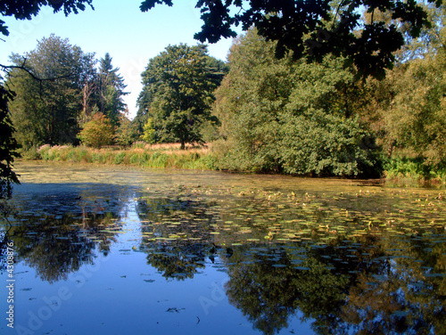 Lake at Weston Park near Stafford photo