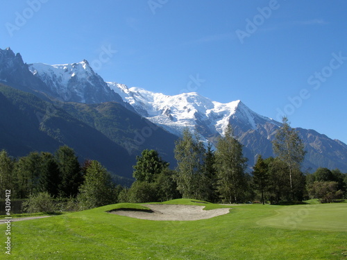 golf de Chamonix et Mont Blanc