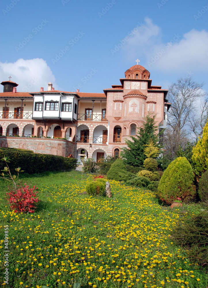 Obraz premium Greek Monastery