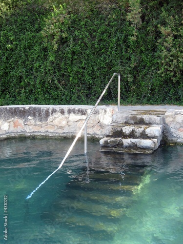 Ladder and water