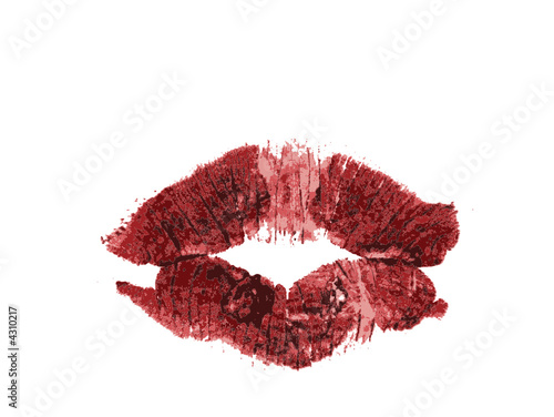 red lips