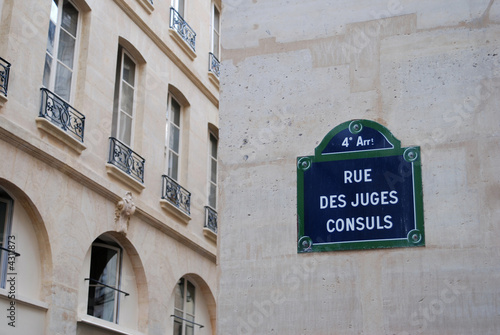 Tableau sur toile Rue des Juges Consuls #2