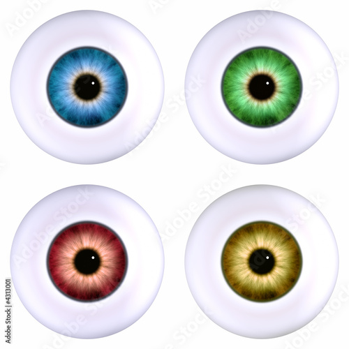 color eyeball 