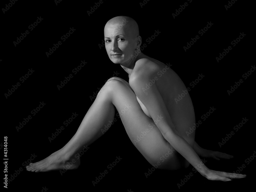 Naklejka premium nude woman