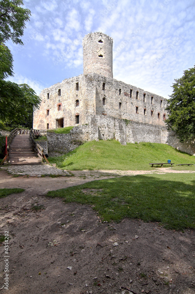 castle - wygiezlow - poland