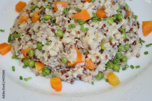quinoa aux petits legumes