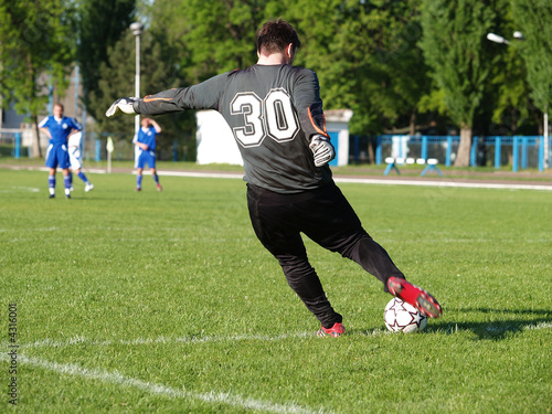 Cuadro en lienzo goalkeeper