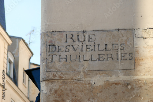 Rue des Vieilles Thuilleries