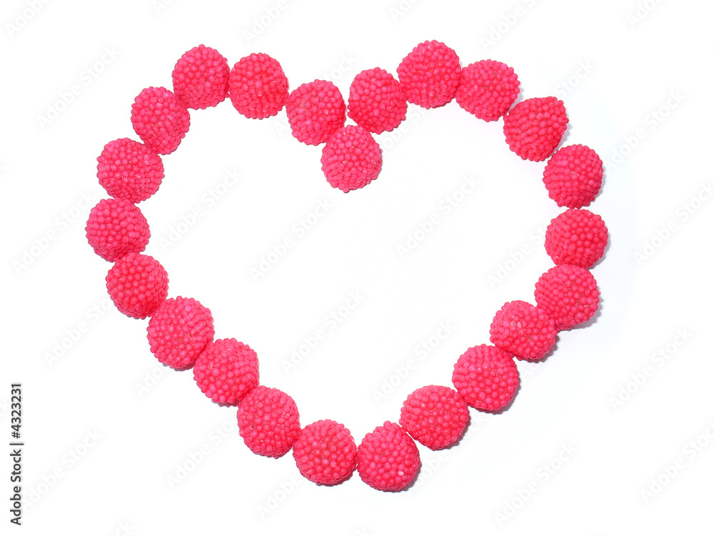 red candy heart red candy heart